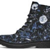 Blue Rose Romance Boots -Rogue & Wolf Shop Boots BlueRoseRomanceBoots 173 00473 Boots Blk STR1 RAW