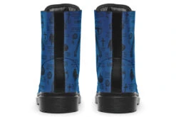 Blue Vampire Study Boots -Rogue & Wolf Shop Boots BlueVampireStudyBoots 173 86772 Boots Blk STR5 RAW