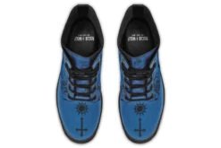 Blue Vampire Study Boots -Rogue & Wolf Shop Boots BlueVampireStudyBoots 173 86772 boots RAW Blk STR6