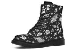 Green Witch Boots -Rogue & Wolf Shop Boots BotanicalAestaticsbootsdesigntemplate 173 39767 Boots Blk STR2 RAW