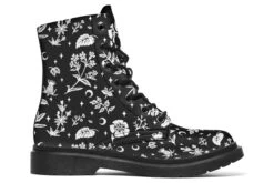 Green Witch Boots -Rogue & Wolf Shop Boots BotanicalAestaticsbootsdesigntemplate 173 39767 Boots Blk STR3 RAW