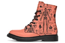 Coral Vampire Study Boots