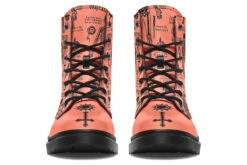 Coral Vampire Study Boots -Rogue & Wolf Shop Boots CoralVampireStudyBoots 173 86776 Boots Blk STR4 RAW