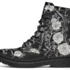 Fragile Rose Boots -Rogue & Wolf Shop Boots FragileRoseBoots 173 08175 Boots Blk STR1 RAW