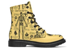 Gold Vampire Study Boots -Rogue & Wolf Shop Boots GoldVampireStudyBoots 173 86807 Boots Blk STR3 RAW