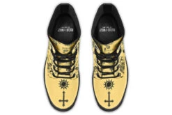 Gold Vampire Study Boots -Rogue & Wolf Shop Boots GoldVampireStudyBoots 173 86807 boots RAW Blk STR6