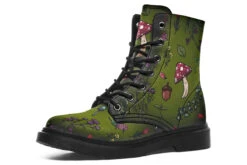 Green Herbology Boots -Rogue & Wolf Shop Boots GreenHerbologyBoots 173 31353 Boots Blk STR2 RAW