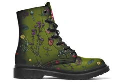 Green Herbology Boots -Rogue & Wolf Shop Boots GreenHerbologyBoots 173 31353 Boots Blk STR3 RAW