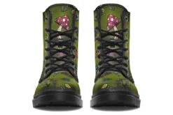 Green Herbology Boots -Rogue & Wolf Shop Boots GreenHerbologyBoots 173 31353 Boots Blk STR4 RAW