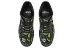 Green Moonlit Botanica Boots -Rogue & Wolf Shop Boots GreenMoonlitBotanicaBoots 173 31360 boots RAW Blk STR6