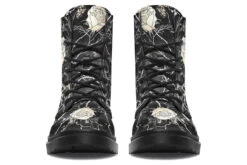 Ivory Kintsugi Rose Boots -Rogue & Wolf Shop Boots IvoryKintsugiRoseBoots 173 35348 Boots Blk STR4 RAW