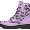 Lavender Black Widow Boots -Rogue & Wolf Shop Boots LavenderBlackWidowBoots 173 31364 Boots Blk STR1 RAW