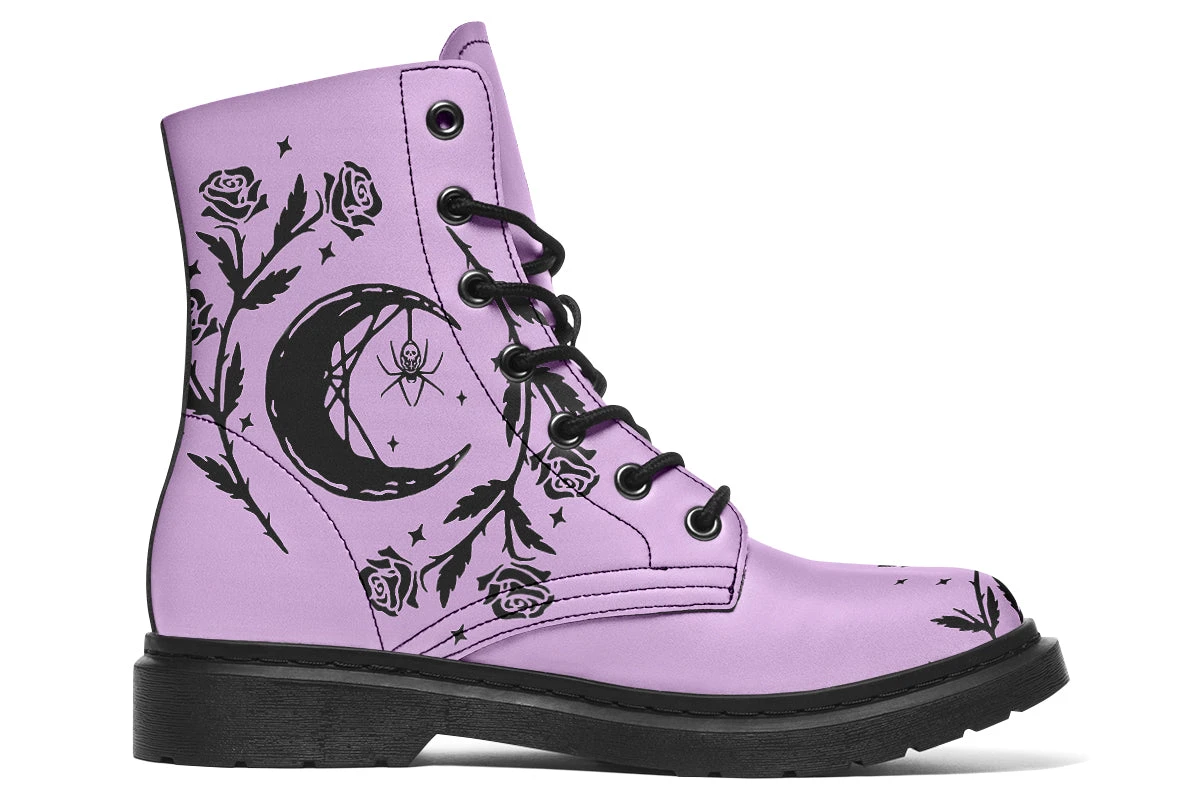 Lavender Black Widow Boots 5 Lavender Black Widow Boots - Image 3