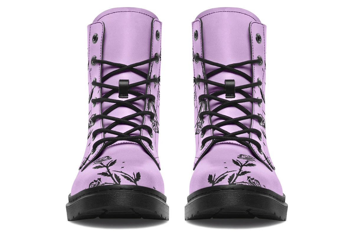 Lavender Black Widow Boots 8 Lavender Black Widow Boots - Image 6