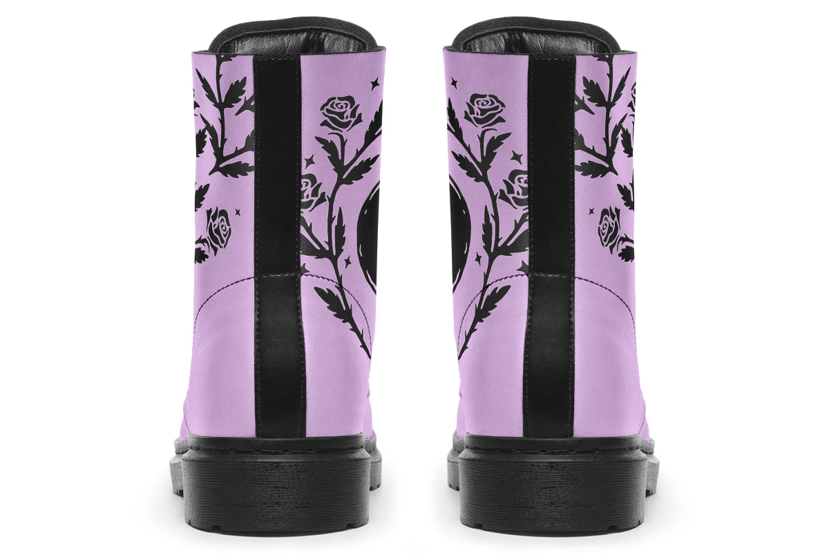 Lavender Black Widow Boots 9 Lavender Black Widow Boots - Image 7