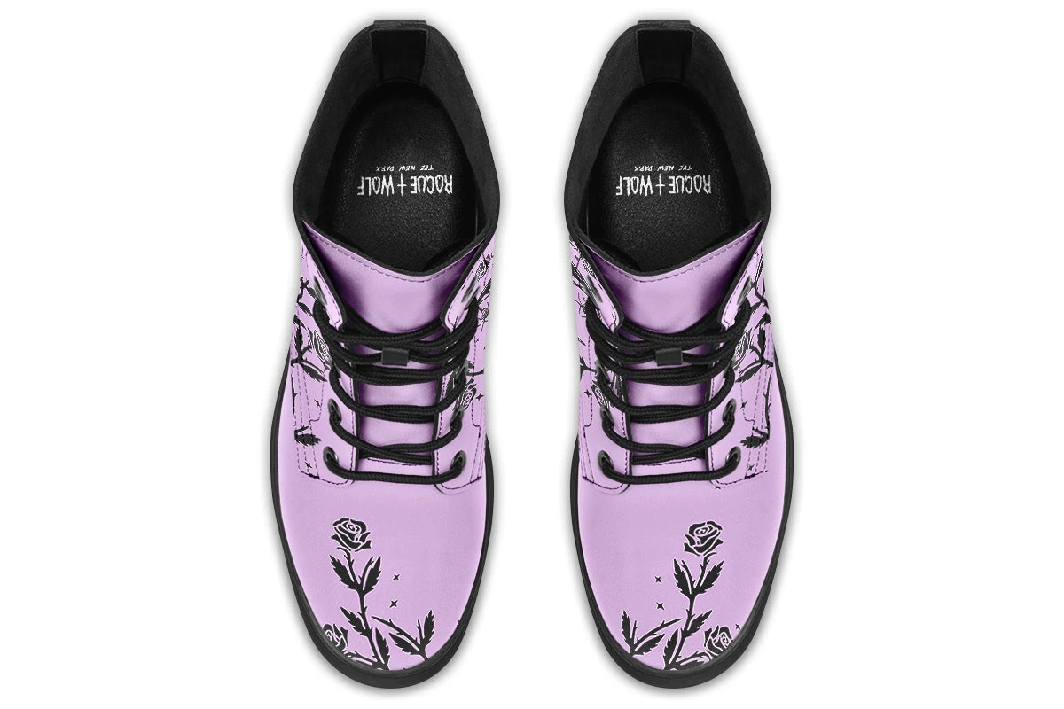 Lavender Black Widow Boots 10 Lavender Black Widow Boots - Image 8