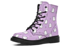 Lavender Ghost Party Boots -Rogue & Wolf Shop Boots LavenderGhostPartyBoots 173 31344 Boots Blk STR2 RAW