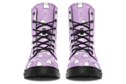 Lavender Ghost Party Boots -Rogue & Wolf Shop Boots LavenderGhostPartyBoots 173 31344 Boots Blk STR4 RAW