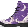 Lavender Lunar Tide Boots -Rogue & Wolf Shop Boots LavenderLunarTideBoots 173 19339 Boots Blk STR1 RAW