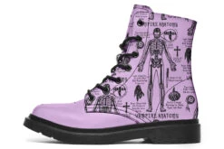 Lavender Vampire Study Boots