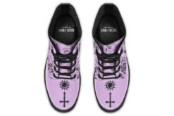 Lavender Vampire Study Boots -Rogue & Wolf Shop Boots LavenderVampireStudyBoots 173 86788 boots RAW Blk STR6