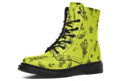 Lime Nightshade Boots -Rogue & Wolf Shop Boots LimeNightshadeBoots 173 19352 Boots Blk STR2 RAW