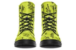 Lime Nightshade Boots -Rogue & Wolf Shop Boots LimeNightshadeBoots 173 19352 Boots Blk STR4 RAW