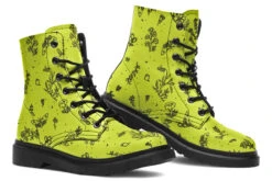 Lime Nightshade Boots -Rogue & Wolf Shop Boots LimeNightshadeBoots 173 19352 Boots Blk STR8 RAW