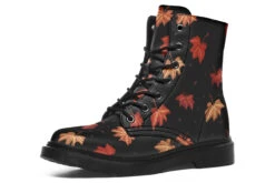 Cozy Autumn Boots -Rogue & Wolf Shop Boots Maplebootsdesigntemplate 173 20876 Boots Blk STR2 RAW
