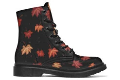 Cozy Autumn Boots -Rogue & Wolf Shop Boots Maplebootsdesigntemplate 173 20876 Boots Blk STR3 RAW