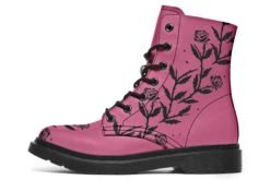 Mauve Black Widow Boots