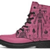 Mauve Vampire Study Boots