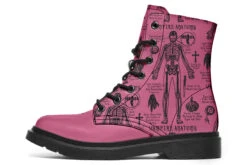Mauve Vampire Study Boots