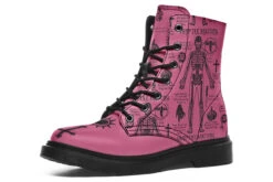 Mauve Vampire Study Boots -Rogue & Wolf Shop Boots MauveVampireStudyBoots 173 86767 Boots Blk STR2 RAW