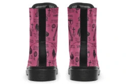 Mauve Vampire Study Boots -Rogue & Wolf Shop Boots MauveVampireStudyBoots 173 86767 Boots Blk STR5 RAW