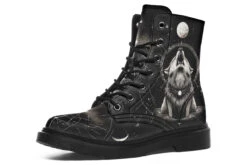 Moonbound Wolf Boots -Rogue & Wolf Shop Boots MoonboundWolfBoots 173 77254 Boots Blk STR2 RAW