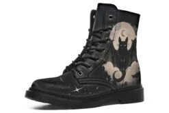 Moonlit Bat Boots -Rogue & Wolf Shop Boots MoonlitBatBoots 173 88982 Boots Blk STR2 RAW