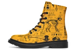 Mustard Cat Study Boots