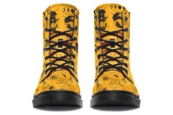 Mustard Cat Study Boots -Rogue & Wolf Shop Boots MustardCatStudyBoots 173 23350 Boots Blk STR4 RAW