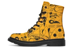 Mustard Raven Study Boots