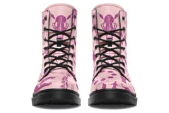 Pink Wolf Study Boots -Rogue & Wolf Shop Boots PinkWolfStudyBoots 173 23359 Boots Blk STR4 RAW
