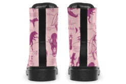 Pink Wolf Study Boots -Rogue & Wolf Shop Boots PinkWolfStudyBoots 173 23359 Boots Blk STR5 RAW