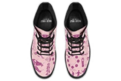 Pink Wolf Study Boots -Rogue & Wolf Shop Boots PinkWolfStudyBoots 173 23359 boots RAW Blk STR6