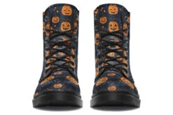 Pumpkin Party Boots 16 Pumpkin Party Boots -Rogue & Wolf Shop Boots PumpkinPartyBoots 173 38046 Boots Blk STR4 RAW
