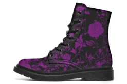 Purple Rose Romance Boots