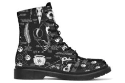 Raven Study Boots -Rogue & Wolf Shop Boots RavenStudyboots 173 77653 Boots Blk STR3 RAW