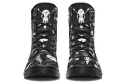 Raven Study Boots -Rogue & Wolf Shop Boots RavenStudyboots 173 77653 Boots Blk STR4 RAW