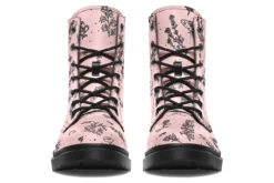 Rose Nightshade Boots -Rogue & Wolf Shop Boots RoseNightshadeBoots 173 19381 Boots Blk STR4 RAW