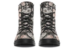 Vintage Peonies Boots -Rogue & Wolf Shop Boots VintagePeoniesBoots 173 08182 Boots Blk STR4 RAW