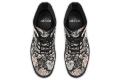 Vintage Peonies Boots -Rogue & Wolf Shop Boots VintagePeoniesBoots 173 08182 boots RAW Blk STR6